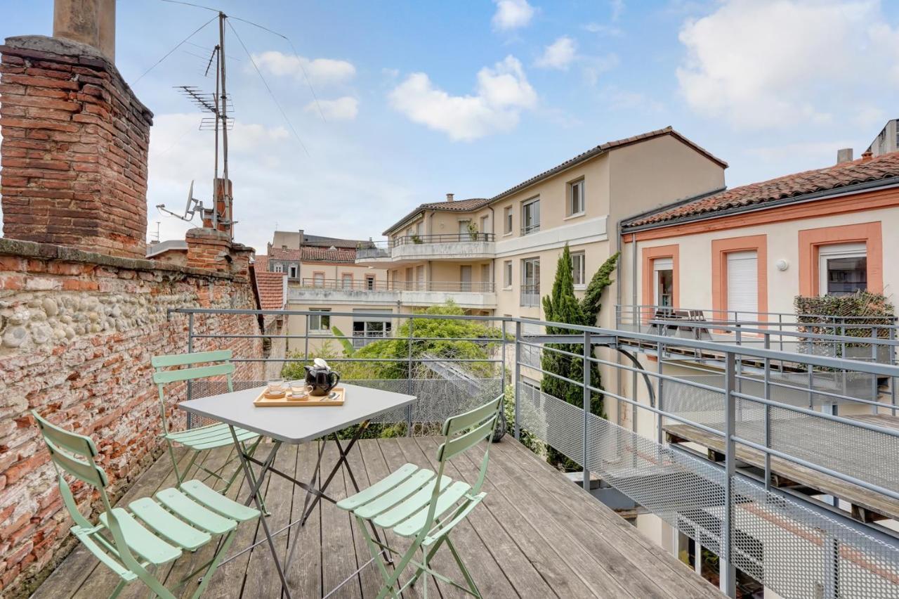 Апартаменти Terrasse Riquet - En Plein Coeur De Тулуза Екстер'єр фото